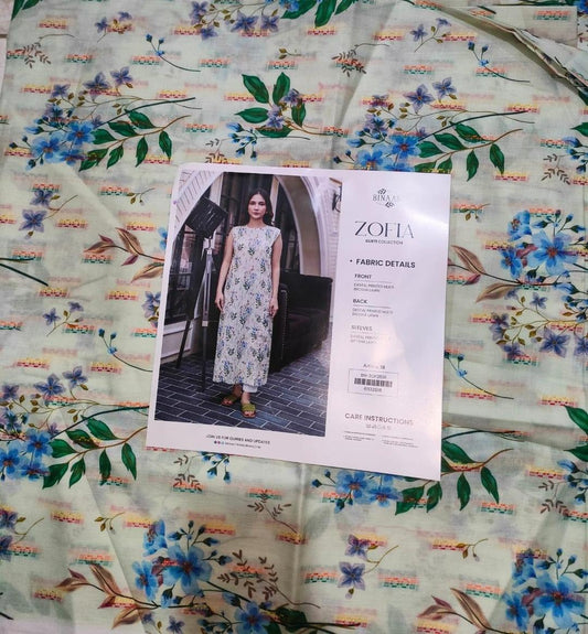 1 Pc Women's Unstitched Printed Kurti