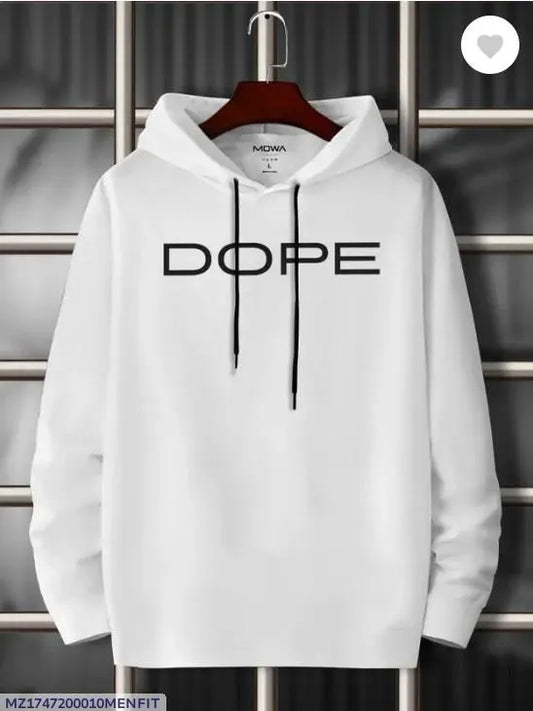 Men's Cotton Printed Hoodie