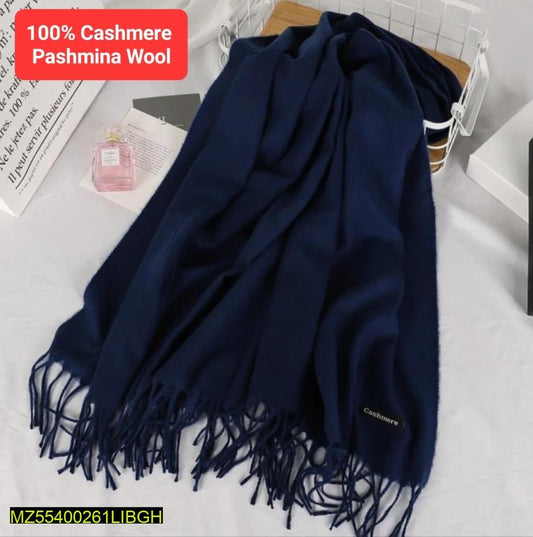 Women's Cashmere Plain Shawl