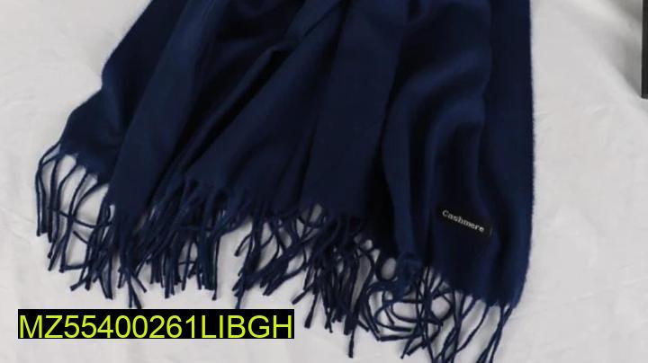 Women's Cashmere Plain Shawl