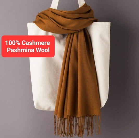 Women's Cashmere Plain Shawl