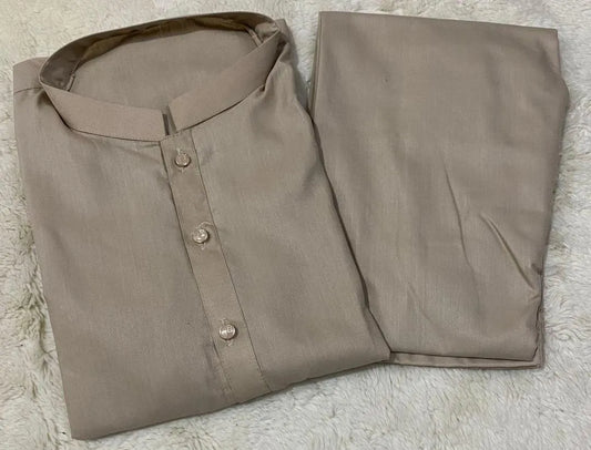 Men's Wash And Wear Plain Suit