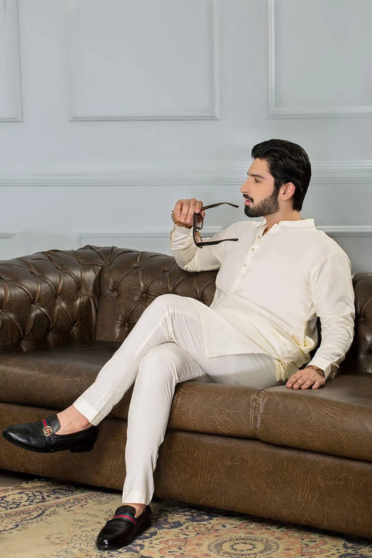 Men's Wash And Wear Plain Suit