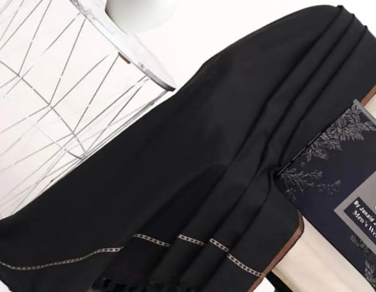 1 Pc Men's Wool Plain Shawl