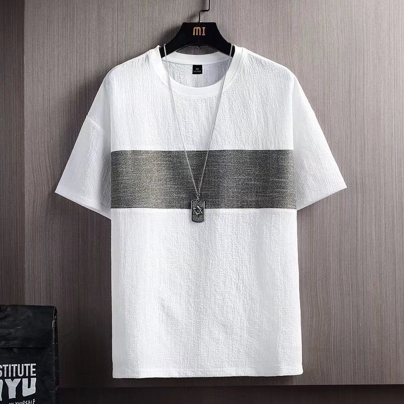 Men's Ice Silk Half Sleeve T-Shirt