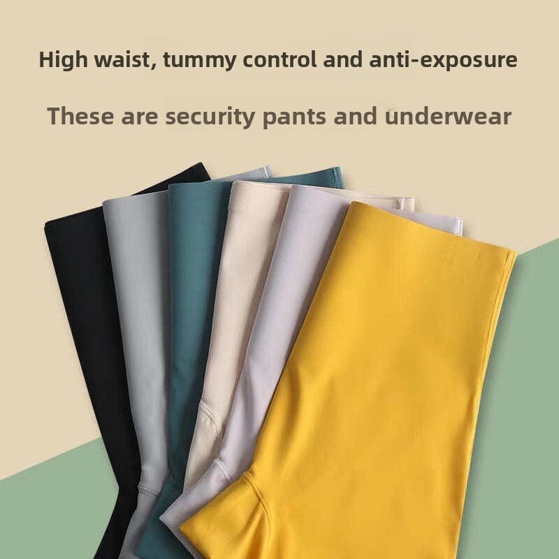 High Waist Seamless Women Safety Pants