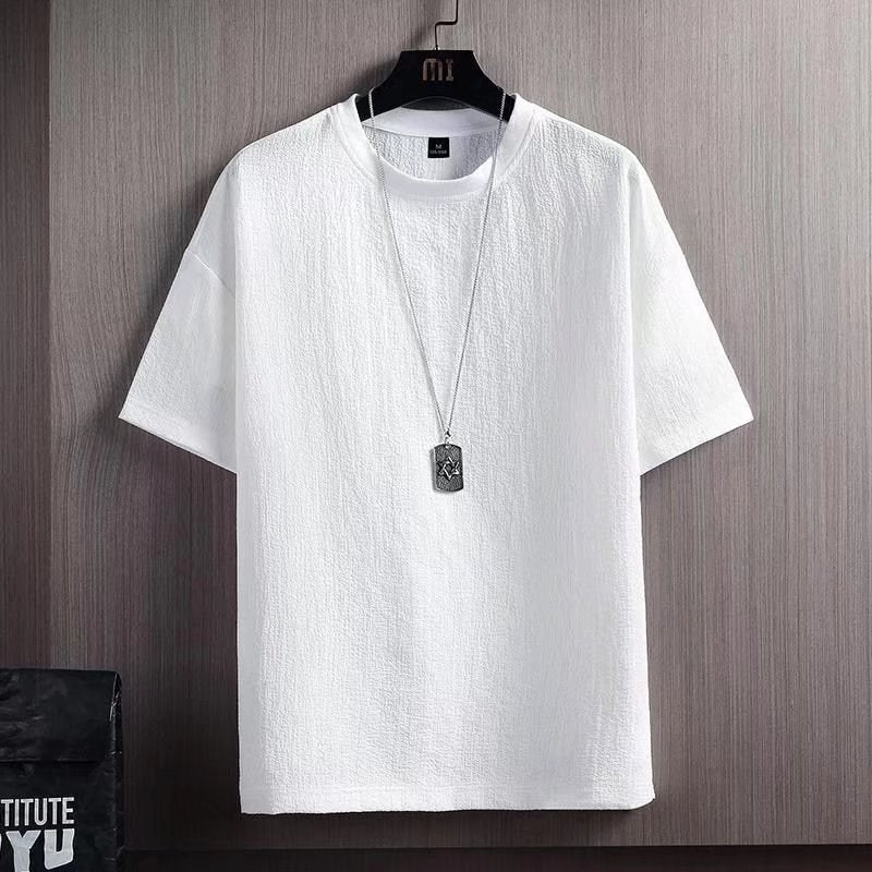 Men's Ice Silk Half Sleeve T-Shirt