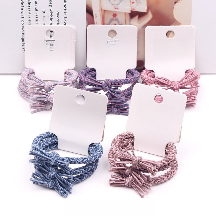 Large seamless hair tie headband