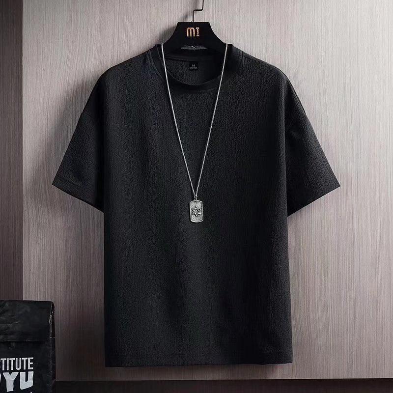 Men's Ice Silk Half Sleeve T-Shirt