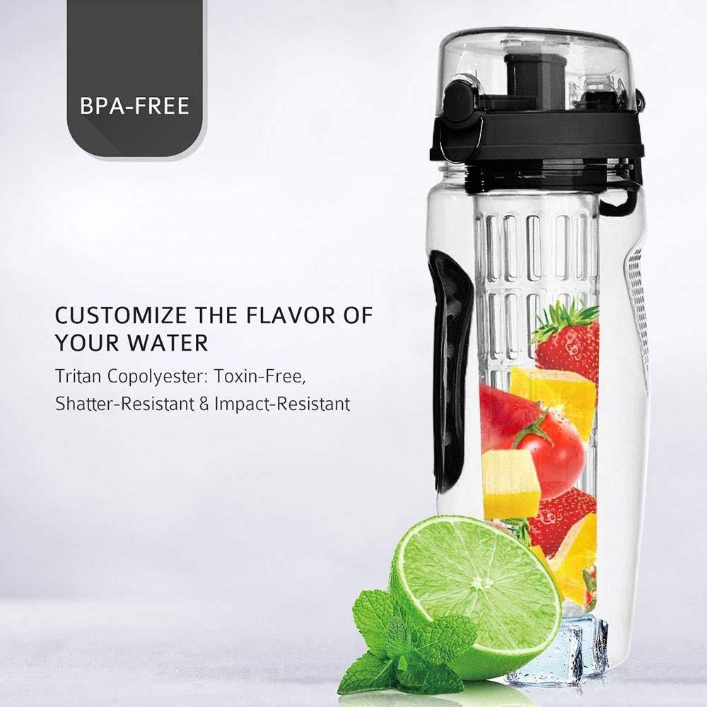 32Oz Fruit Infusing Infuser Water Bottle Water