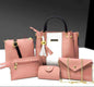 Stylish Women's Leather Hand Bag Set