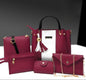 Stylish Women's Leather Hand Bag Set