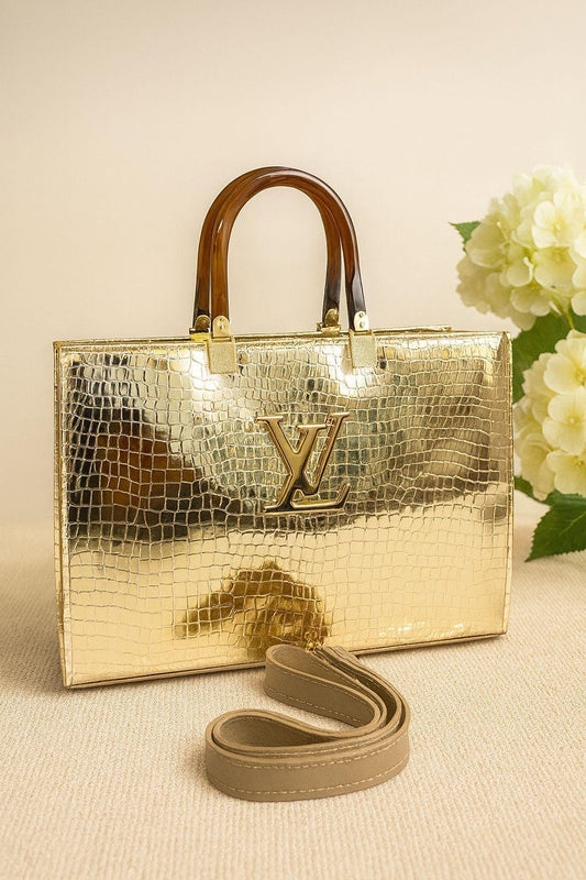 Women's Textured Tote Bag
