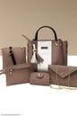 Stylish Women's Leather Hand Bag Set