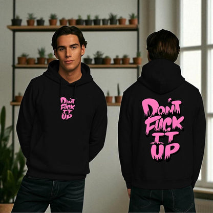 Men's Fleece Printed Hoodie