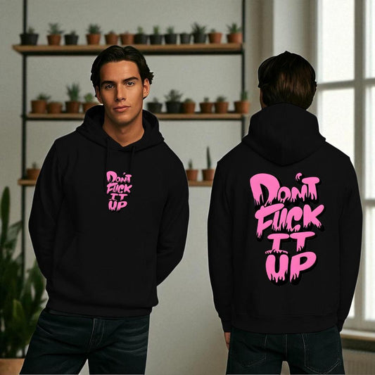 Men's Fleece Printed Hoodie