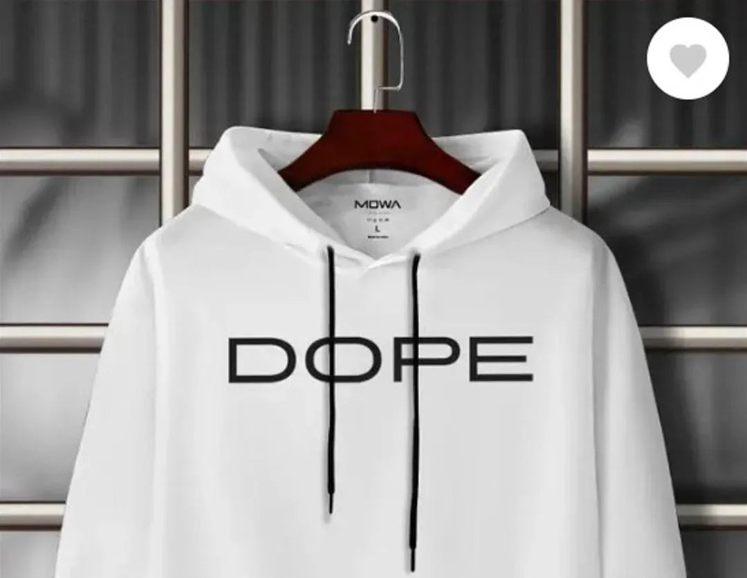 Men's Cotton Printed Hoodie