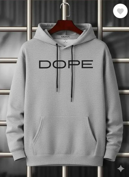 Men's Cotton Printed Hoodie