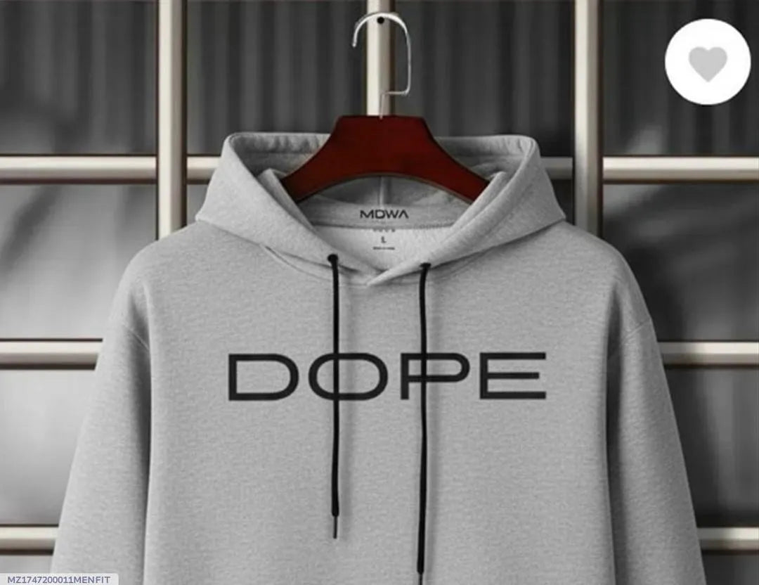 Men's Cotton Printed Hoodie