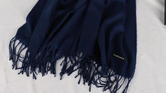 Women's Cashmere Plain Shawl