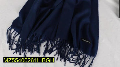 Women's Cashmere Plain Shawl