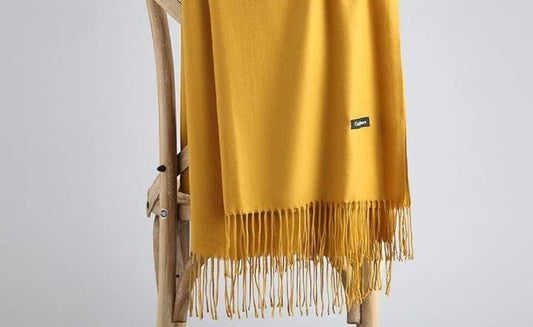 Women's Cashmere Plain Shawl