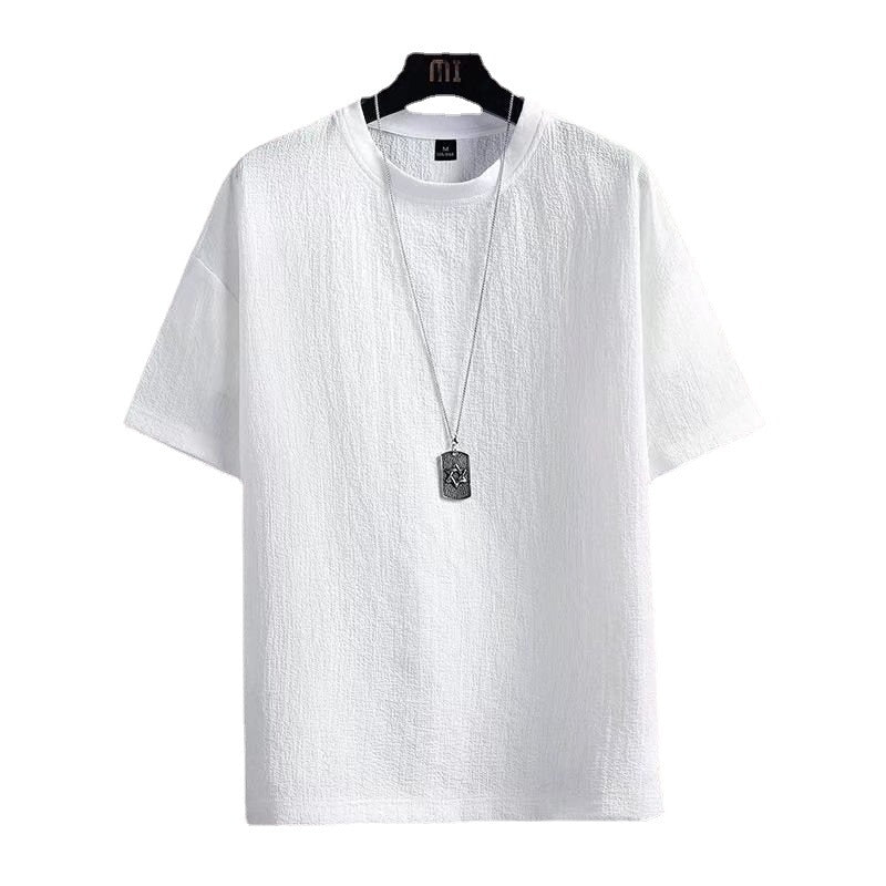 Men's Ice Silk Half Sleeve T-Shirt