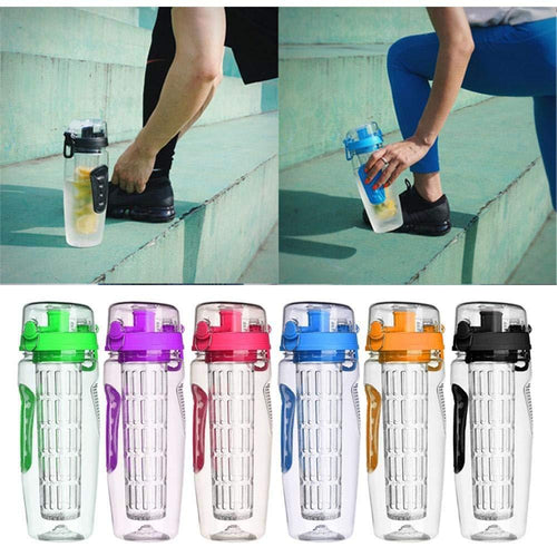 32Oz Fruit Infusing Infuser Water Bottle Water