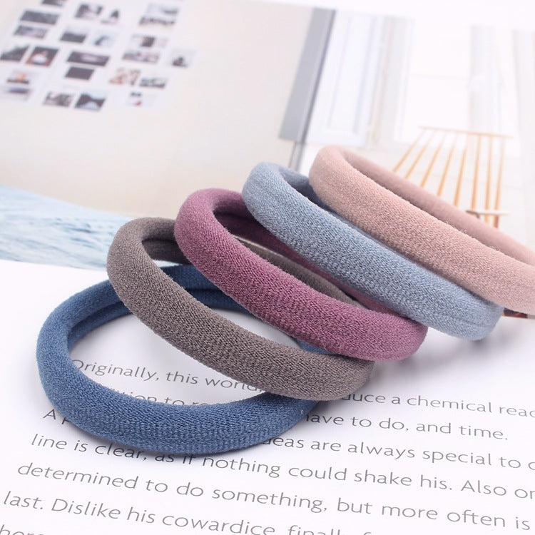 Large seamless hair tie headband